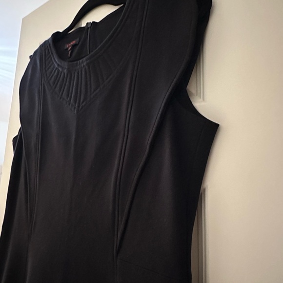 Escada Red label Black Seath Dress, Sz 42 or 6 - Picture 6 of 10